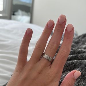 White gold Cartier ring